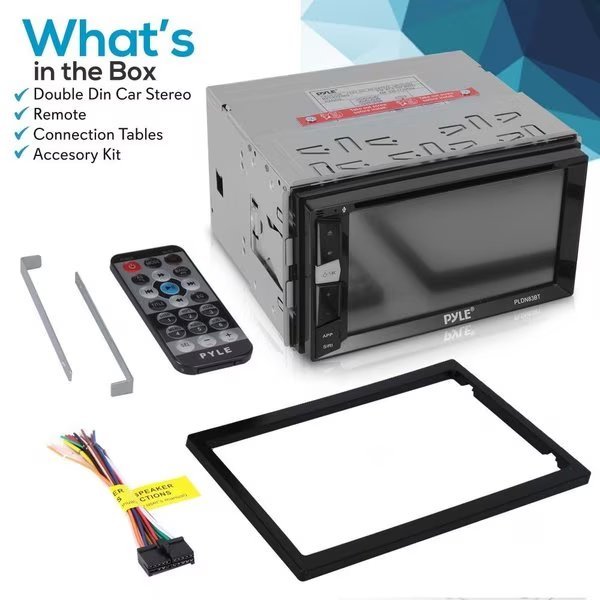 6.2'' Car Multimedia Player, Pyle, Mfr#: PLDN83BT